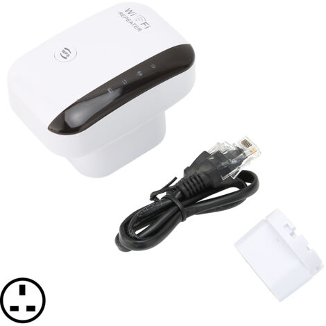 Amplificateur WiFi Portable, Installation Facile, Signal Stable Haut Débit, 100-240V Prise UK, Petit Booster pour Étendre la Portée (1/5)