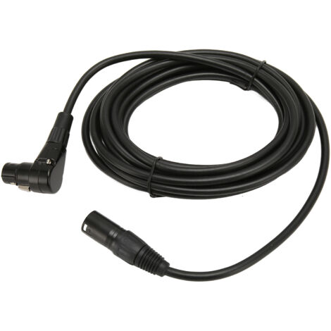 Câble Microphone XLR Mâle vers Femelle Professionnel 3 Broches OFC 5m pour Table de Mixage Ampli Enceinte (1/5)