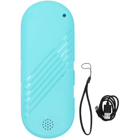 Haut-parleur Bluetooth Mini Conduction pour Oreiller, Son Stéréo Basse Profonde Multifonction pour Dormir Bleu (1/5)