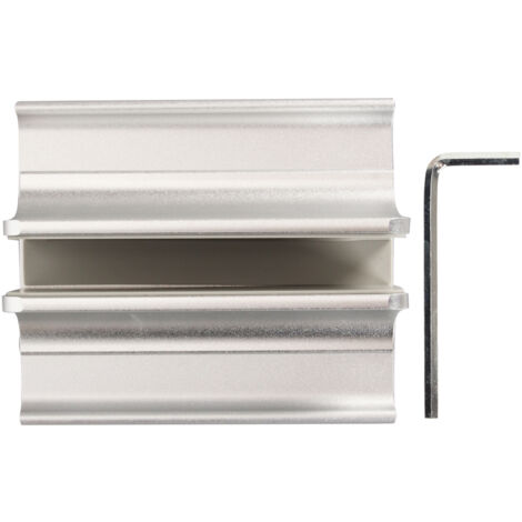 Support d'ordinateur portable vertical 3 en 1 en alliage d'aluminium, réglable et gain de place, pour PC jusqu'à 17,3 pouces, couleur argent (1/5)