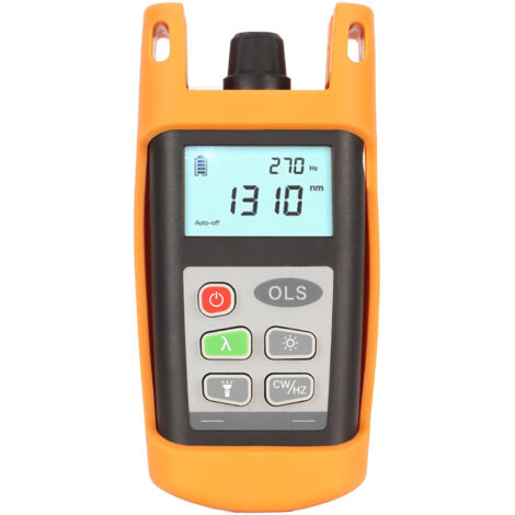 Source de Lumière Optique Stabilisée 1310/1550nm Portable - OLS Mini pour Mesure de Puissance Fibre Optique Monomode (1/5)
