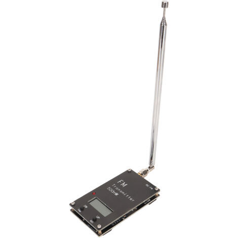 Émetteur FM Professionnel 2000M 0.5W 500mW, Module Stéréo Longue Portée 76‑108MHz avec Écran LCD Numérique (1/5)