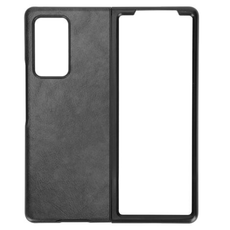 Étui en cuir protecteur anti-chute pour Samsung Galaxy Z Fold 2 - Noir (1/5)