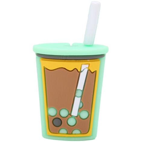 Protecteur de Câble Mignon en Forme de Tasse - Manchon Anti-Cassure pour Câble Chargeur Téléphone, Vert (1/5)