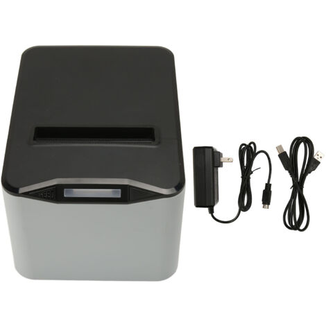 Imprimante thermique 80mm pour tickets avec découpe automatique - Ports USB, LAN, Série - Compatible Windows - Alimentation 100‑240V - Pour restaurant et cuisine