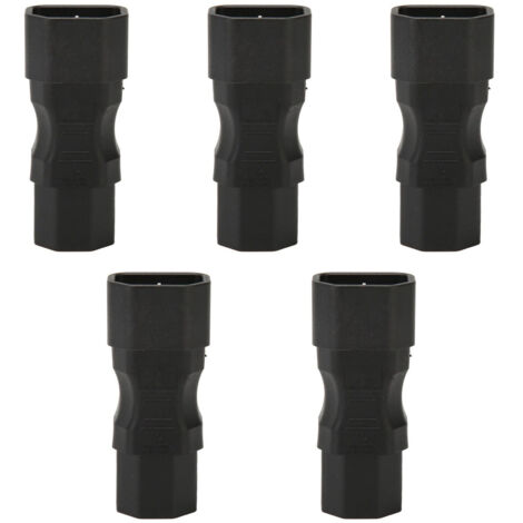 5PCS Adaptateur IEC320 C14 vers IEC320 C15 pour Alimentation PDU Châssis Serveur UPS (1/5)