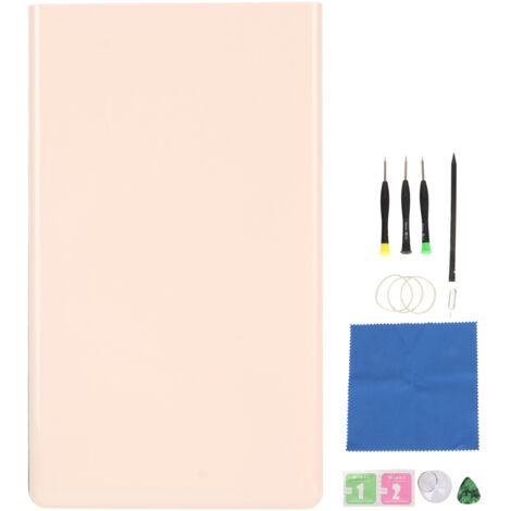 Coque arrière en verre pour téléphone - Porte de remplacement parfaite avec outils de réparation pour Pixel 6 Rose (1/5)