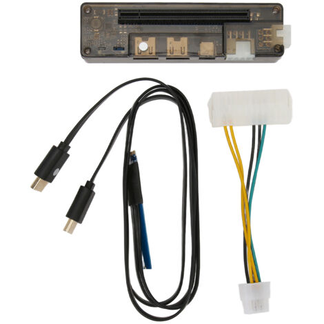 Station d'accueil pour carte graphique externe NGFF M.2 M Key, interface PCI-E 16X, alimentation 6Pin/8Pin, pour PC gaming et ordinateur portable. (1/5)
