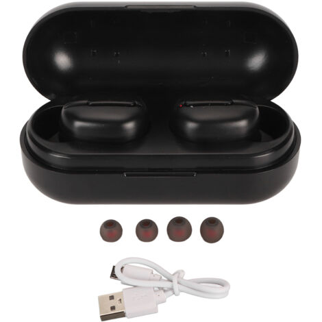 Écouteurs Traducteurs Bluetooth 74 Langues 70 Accents Réduction Bruit Traduction Instantanée via App Noir (1/5)