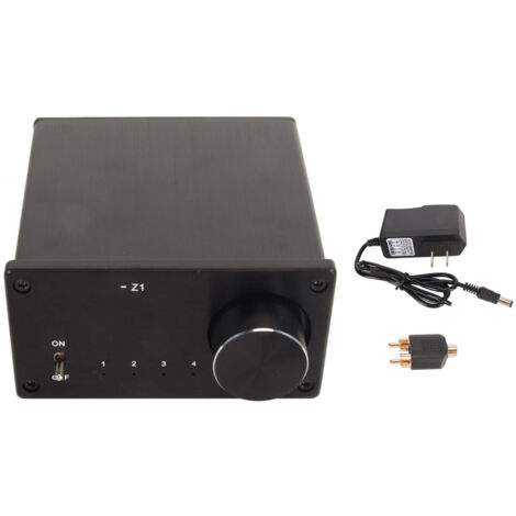 Commutateur Audio RCA 4 en 1 Haute Fidélité Transmission Sans Perte Double Canal Stéréo Prise US 100‑240V (1/5)