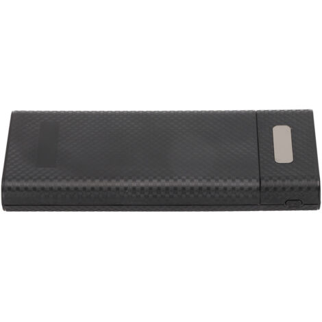 Boîtier de Batterie DIY 8x18650 avec Affichage LCD, 2 Ports USB et Charge Rapide 10W, Entrée Type-C Micro (1/5)
