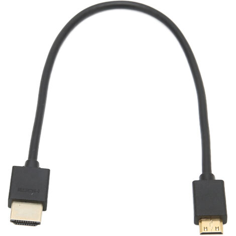Câble HD Mini 4K Compatible Multiappareils Léger Portable Pratique Adaptateur (1/5)