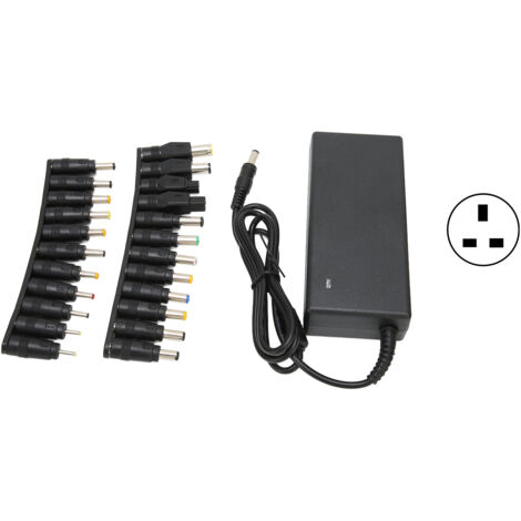 Chargeur Universel PC Portable 90W avec 23 Adaptateurs DC et Prise UK - Alimentation Secteur de Remplacement (1/5)