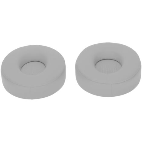2 pièces de coussinets d'oreille de rechange pour casque SoloPro, housse élastique sans fil grise (1/5)