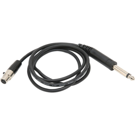 Câble Microphone 3.3ft Mini XLR Femelle vers 6.35mm Mâle pour Carte Son Live - 1m (1/5)