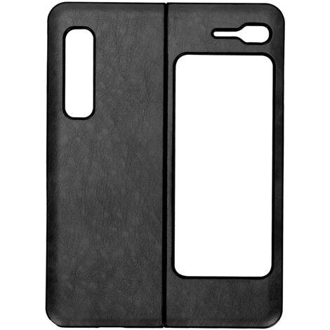 Étui en Cuir pour Samsung Galaxy Z Fold 1 W20 - Coque Antichoc et Anti-Rayures (Noir) (1/5)