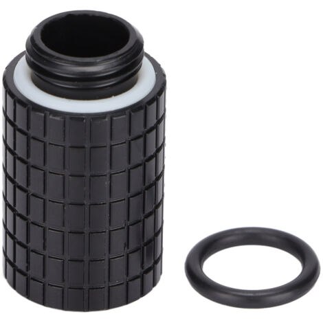 Raccord Allonge 25mm Filetage G1/4" Mâle-Femelle Hexagone Interne pour Système de Refroidissement à Eau PC Noir (1/5)