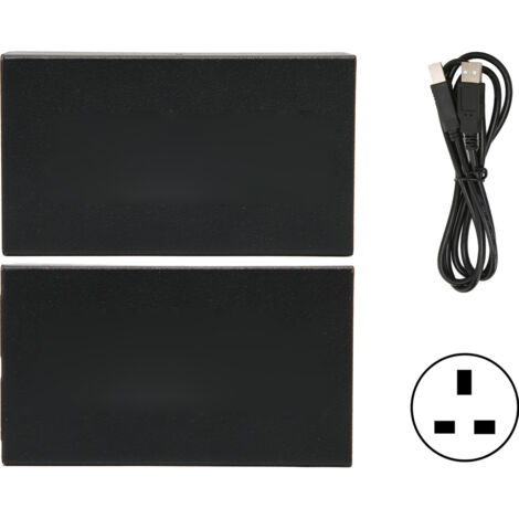 Prolongateur USB 2.0 avec Alimentation POC, Transmission Bidirectionnelle et Prise UK 100‑240V (1/5)
