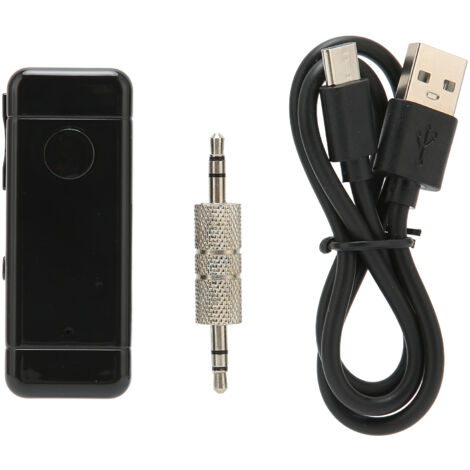 Récepteur Bluetooth 5.0 Voiture avec Réduction de Bruit, Streaming Audio et Appels Mains Libres, Adaptateur BT AUX (1/5)