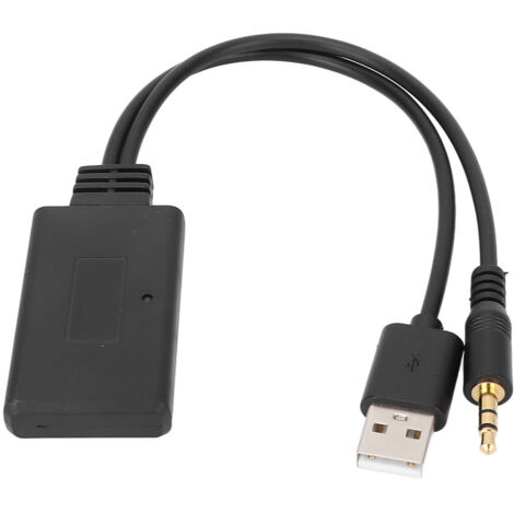 Récepteur Bluetooth 5.0 Voiture avec Micro et Prise Jack 3.5mm - Haute Qualité Stéréo (1/5)