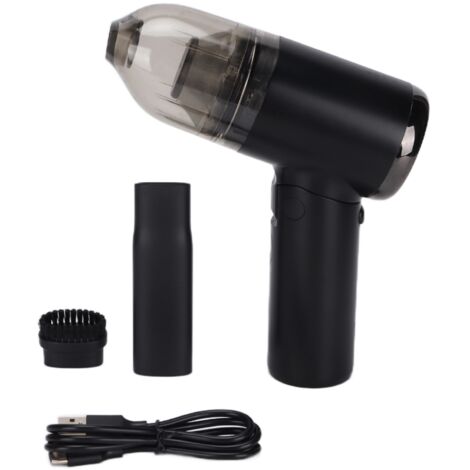 Aspirateur de Voiture Portable Haute Puissance 70W 5000Pa - Nettoyeur Auto Compact Noir (1/5)