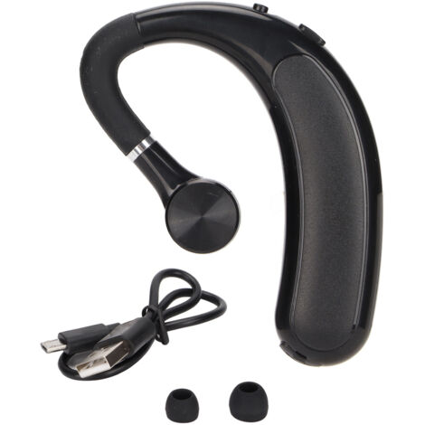 Écouteur Bluetooth 5.2 avec Crochet d'Oreille, Appels Mains Libres Haute Définition pour Conduite et Affaires (1/5)