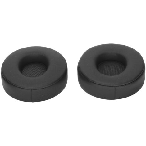 2 pièces de coussinets d'oreille pour SoloPro, housse de remplacement noire pour casque sans fil (1/5)