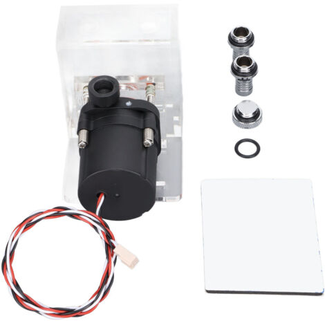 Pompe à eau intégrée silencieuse pour refroidissement PC portable, dissipation thermique efficace et installation facile. (1/5)