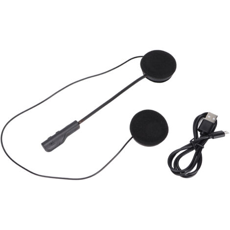 Casque moto Bluetooth 5.0 mains-libres avec contrôle d'appel, réduction de bruit et réponse automatique pour musique en extérieur (1/5)