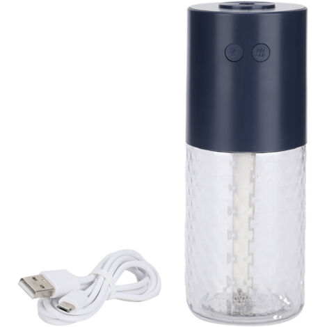 Humidificateur USB Silencieux Portable avec LED pour Bureau et Chambre - Bleu Foncé (1/5)