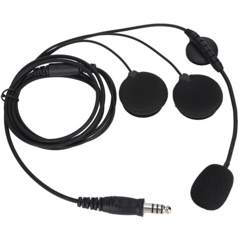 Kit de communication moto Bluetooth 7.1mm pour casque, mains libres, son stéréo, idéal pour moto et activités extérieures