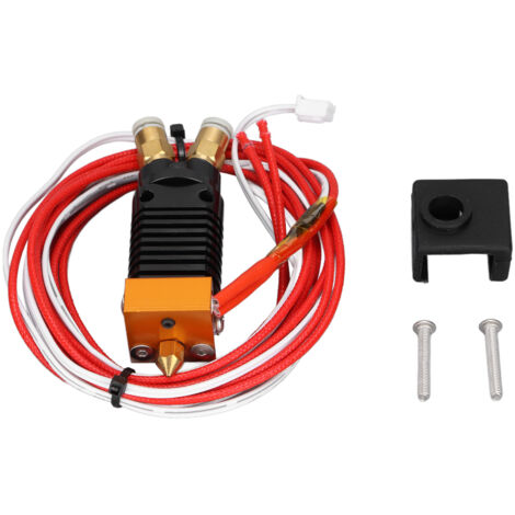 Kit d'Extrudeuse 2 Couleurs 12V pour Ender 3 et CR10S Pro avec Couverture en Silicone et Vis (1/5)