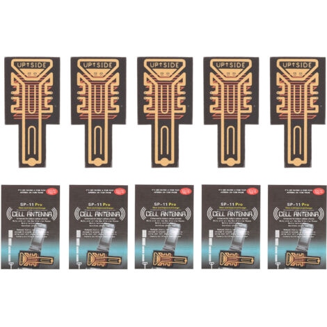 5 Autocollants Amplificateur de Signal Téléphone Antenne Réception Mobile Améliorée (1/5)
