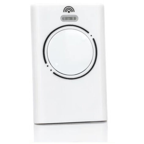 Télécommande Porte de Garage 868MHz 2 Canaux, Compatible FAAC XT4/XT2 868 SLH (LR), Blanche - 1 Pièce (1/5)