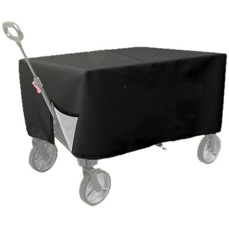 Housse de Protection pour Chariot de Jardin Extérieur, Imperméable et Résistante aux UV, Bâche Oxford Renforcée pour Chariot Pliable (1/5)