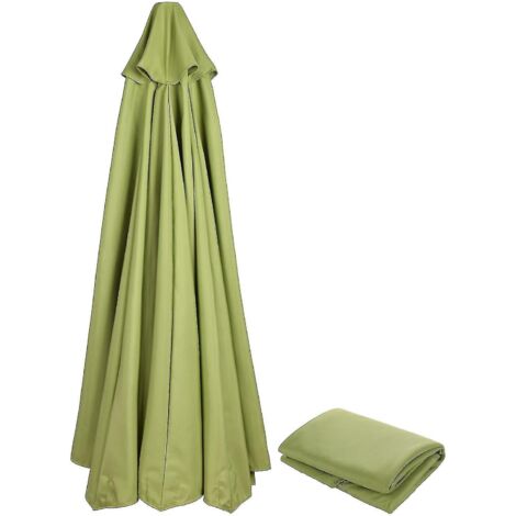 Meilleure offre - Réduction de 34 % sur la toile de rechange pour parasol de jardin 3 m à 6/8 bras - Nouveau modèle 300 cm x 600 cm (1/5)