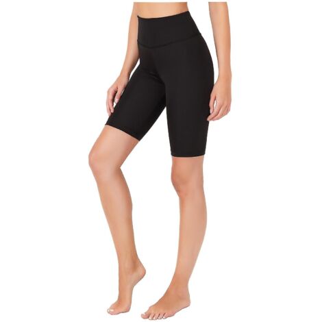 Short gainant taille haute pour femme, collant de sport - XS (1/4)