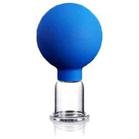 Kit de ventouses pour le visage, ventouses en verre, ventouses de massage à vide en silicone, kit de ventouses professionnel (3 pièces). (1/5)