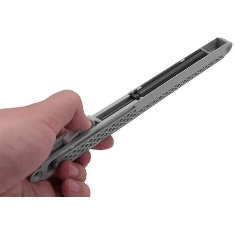 Lot de 10 adaptateurs de glissières de meuble avec système de fermeture amortie pour tout tiroir à montage latéral. Amortisseur coulissant. (1/5)