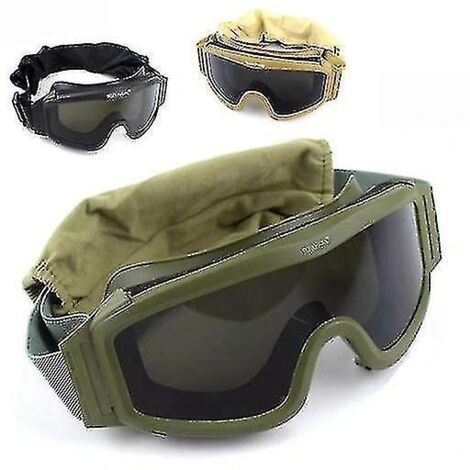 Lunettes tactiques 3 en 1 pour le tir militaire (1/3)