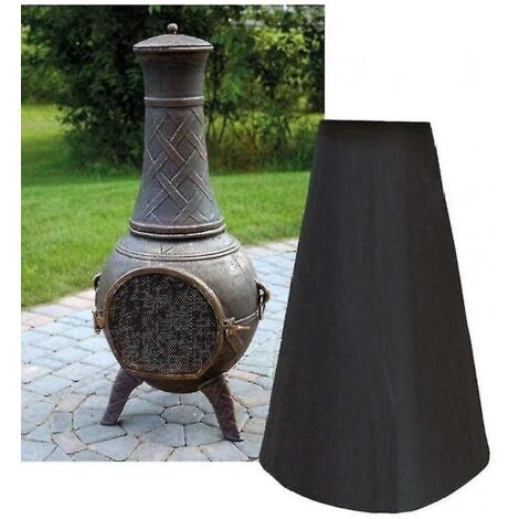 Cheminée extérieure, barbecue de jardin ou de terrasse, chauffage, poêle anti-poussière, grille de cuisson étanche - (1/3)