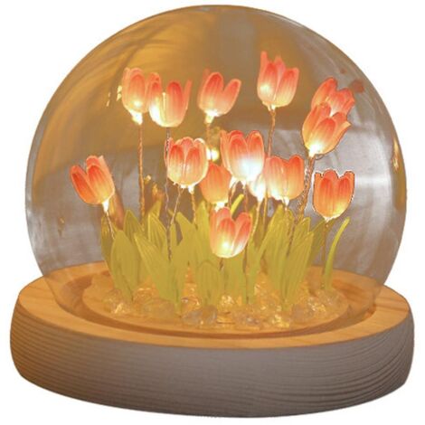 Veilleuse tulipe créative à -50% - Lampe de nuit romantique LED - Lampe décorative pour la maison - Nouveauté (1/5)