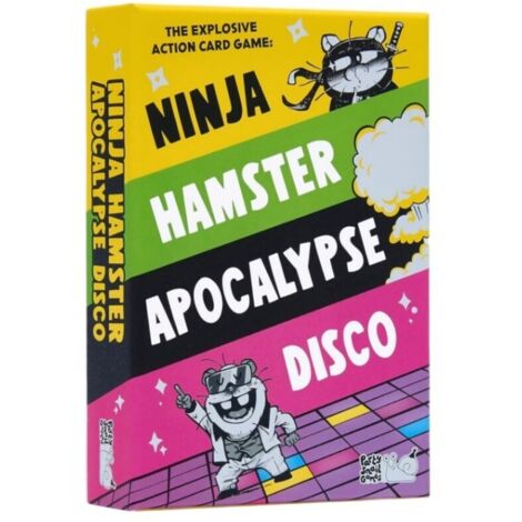 Ninja Hamster Disco Fever : Jeu de Cartes Hilarant pour Enfants, Ados et Adultes - Ambiance Explosive et Fous Rires Garantis (1/5)