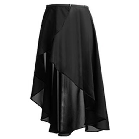Jupes de danse pour femmes, jupes souples pour adultes, costumes de ballet, mini-jupes courtes, vêtements de danse noirs (1/3)