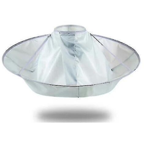 Cape de coupe de cheveux professionnelle, cape de coupe de cheveux pliable, horloge parapluie, kit de coiffure - (1/3)