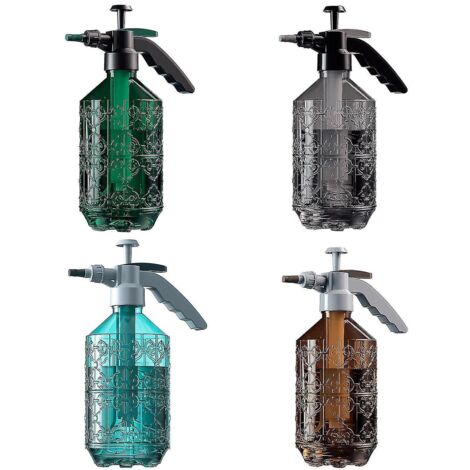 Vaporisateur à brume fine 2 l en plastique, 2023, avec pompe supérieure, vert (1/5)