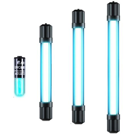 Stérilisateur UV pour aquarium et purificateur d'eau Contrôle des algues Lampe germicide pour la purification de l'eau - 6-6-