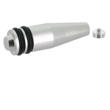 Bouchon de suppression du volet de turbulence pour collecteur d'admission diesel, couleur argent anticorrosion, ajustement parfait, compatible BMW N47 2.0- (1/5)
