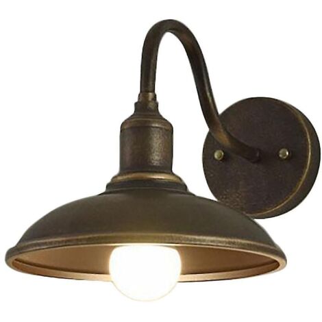Applique murale extérieure à col de cygne LED pour porche, style ferme, éclairage de jardin pour intérieur et extérieur. (1/5)