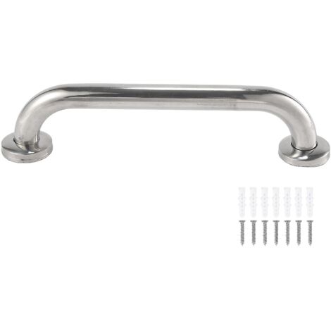 Nouvelle barre d'appui de baignoire et de toilettes en acier inoxydable avec poignée de sécurité et porte-serviettes (3) (1/5)